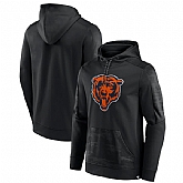 Men's Chicago Bears Black On The Ball Pullover Hoodie,baseball caps,new era cap wholesale,wholesale hats